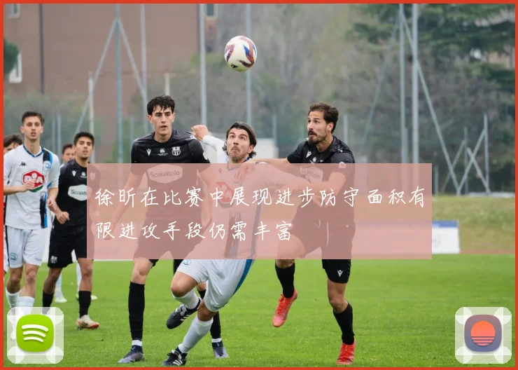 徐昕在比赛中展现进步防守面积有限进攻手段仍需丰富